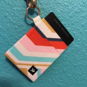 Thread Wallet and Lanyard “ Daze” print